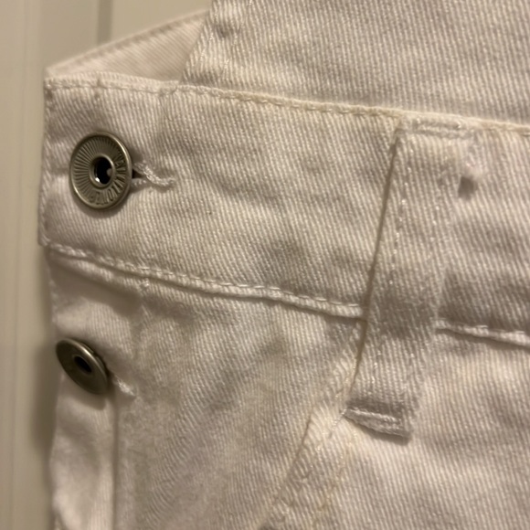 Wallflower White Short Overalls Size L - Picture 6 of 16